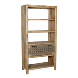 Shelf With Drawer - Beige Brown