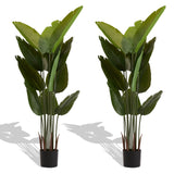 Artificial Plant For Indoor And Outdoor Decoration (Set of 2)