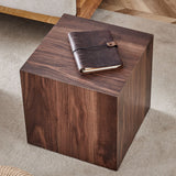Luxurious Wood Grain Coffee Table Elegant Design For Living Room - Walnut