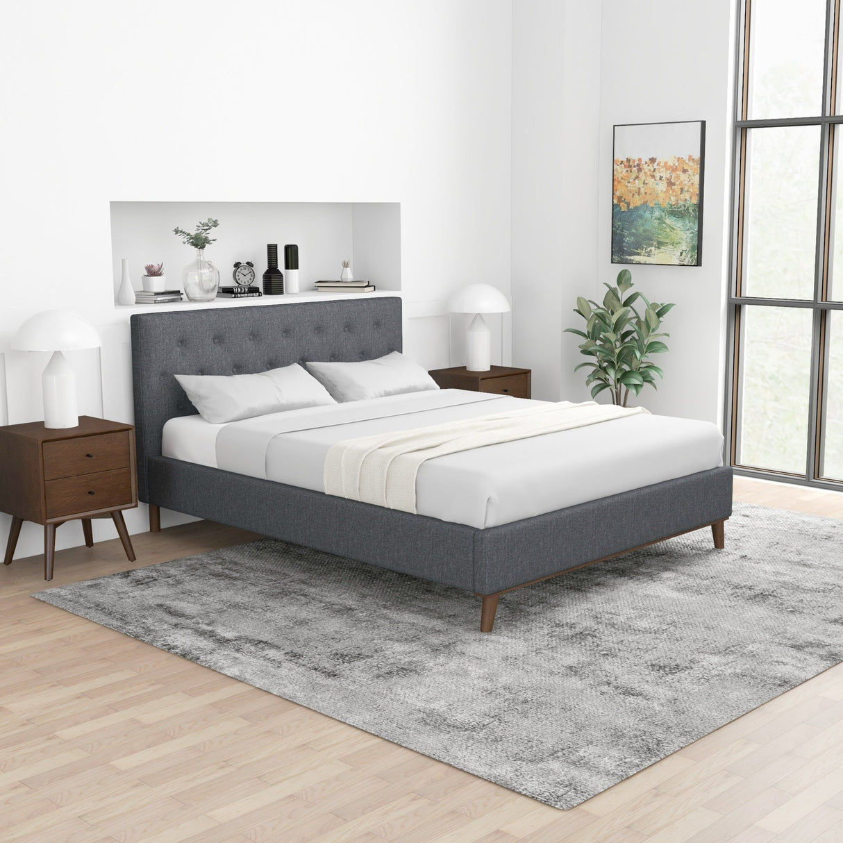Graceville - Elegant Design Platform Bed