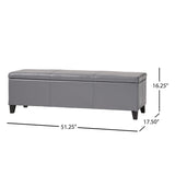 Glouster - Contemporary Storage Ottoman