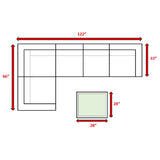 Stylish Wicker Patio Set Table