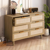 6 Drawer Storage Modern Cabinet For Bedroom
