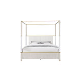 Malco - 4 Post Bed With Upholstered Headboard