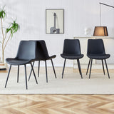 Modern Medieval Style Restaurant Cushioned Chairs With Suede Backrests