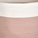 Francis - Cotton Round Laundry And Storage Basket