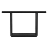 Console Table With Curved Corners And U Base Design