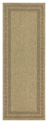 Earth - 7'10" X 10'3" Polypropylene, Indoor, Outdoor Area Rug - Jute, Mocha