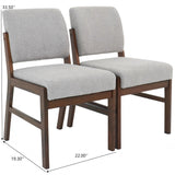 Caldwell - Dining Chair (Set of 2) - Light Gray
