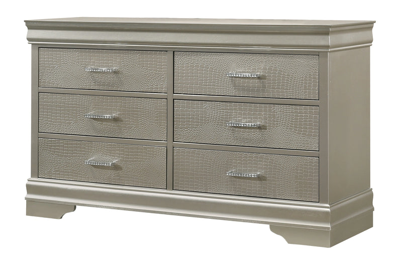 Crown Mark Amalia Dresser in Silver image