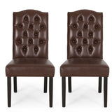Harriet - Tufted Dining Chair With Button Tufting And Diamond Stitching