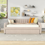 Upholstered Daybed With Slat Support