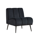 Upholstered Armless Chair For Living Room