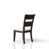 Upholstered Seat Side Chair - Chocolate