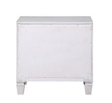 Katia - Weathered Night Stand - Gray / White