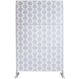 Outdoor & Indoor Metal Privacy Freestanding Decorative Screen