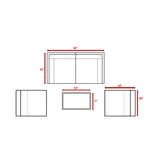 Stylish Modular Wicker Patio Seating Group