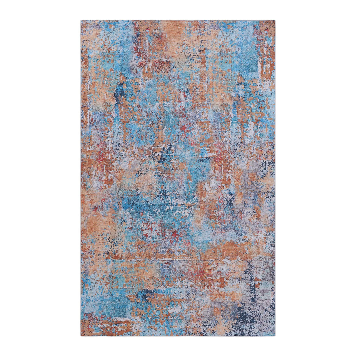 Maval - 6' X 9' Washable Area Rug - Multi
