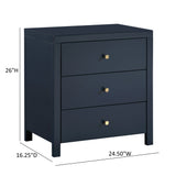 Nevarre - 3 Drawer Nightstand