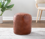 Cobbler - Industrial High Quality Pouf - Brown