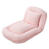 Contemporary Folding Sofa Chair With 5 Adjustable Positions For Gaming, Meditation, And Relaxation