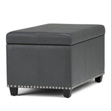 Amelia - Transitional Storage Ottoman Bench