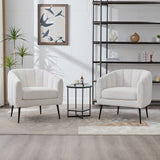 Vanity Barrel Accent Lounge Chair