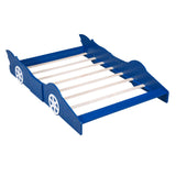 Race Car Shaped Platform Bed & Wheels