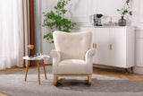 Modern Rocking Chair, Upholstered Accent Chair For Nursery, Small Contemporary Rocke