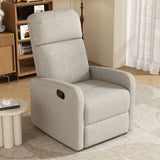 Modern Recliner Manual, Home Theater Chair With Adjustable Backrest