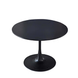 Tulip Table Mid-Century Dining Table With Round MDF Table Top, Pedestal Dining Table, End Table Leisure Coffee Table