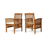 Casa - Acacia Dining Chair Set With Cushions,