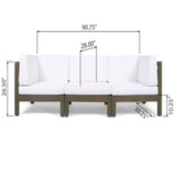 Oana - 3 Piece Sofa Set With Water Resistant Cushions