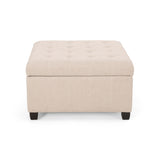 Isabella - Contemporary Ottoman With Storage
