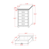 Maloise - Chest - White