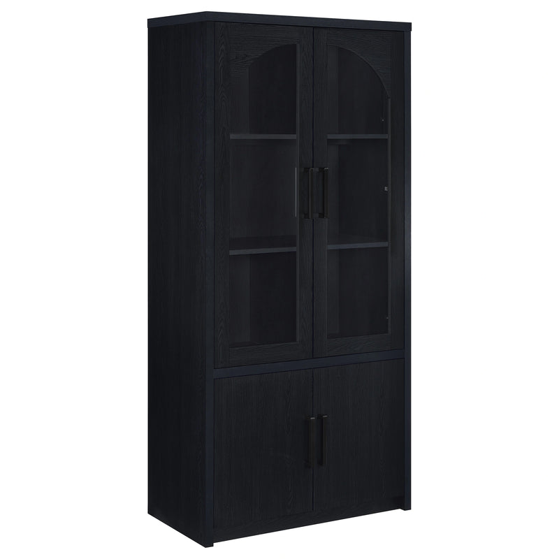 Riva Tall Display Cabinet with LED Lighting