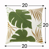 Autumn Vibes Leaf Accent Pillow
