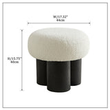 Versatile Mushroom Stool With Cushion