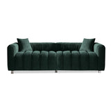 Modern 3 Seater Sofa With 2 Pillows