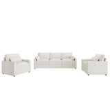 Cloud Sofa Set Couch For Living Room - Beige